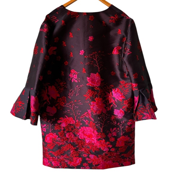 NWT Anthropologie Floral Flutter-Sleeve Coat - Picture 12 of 16